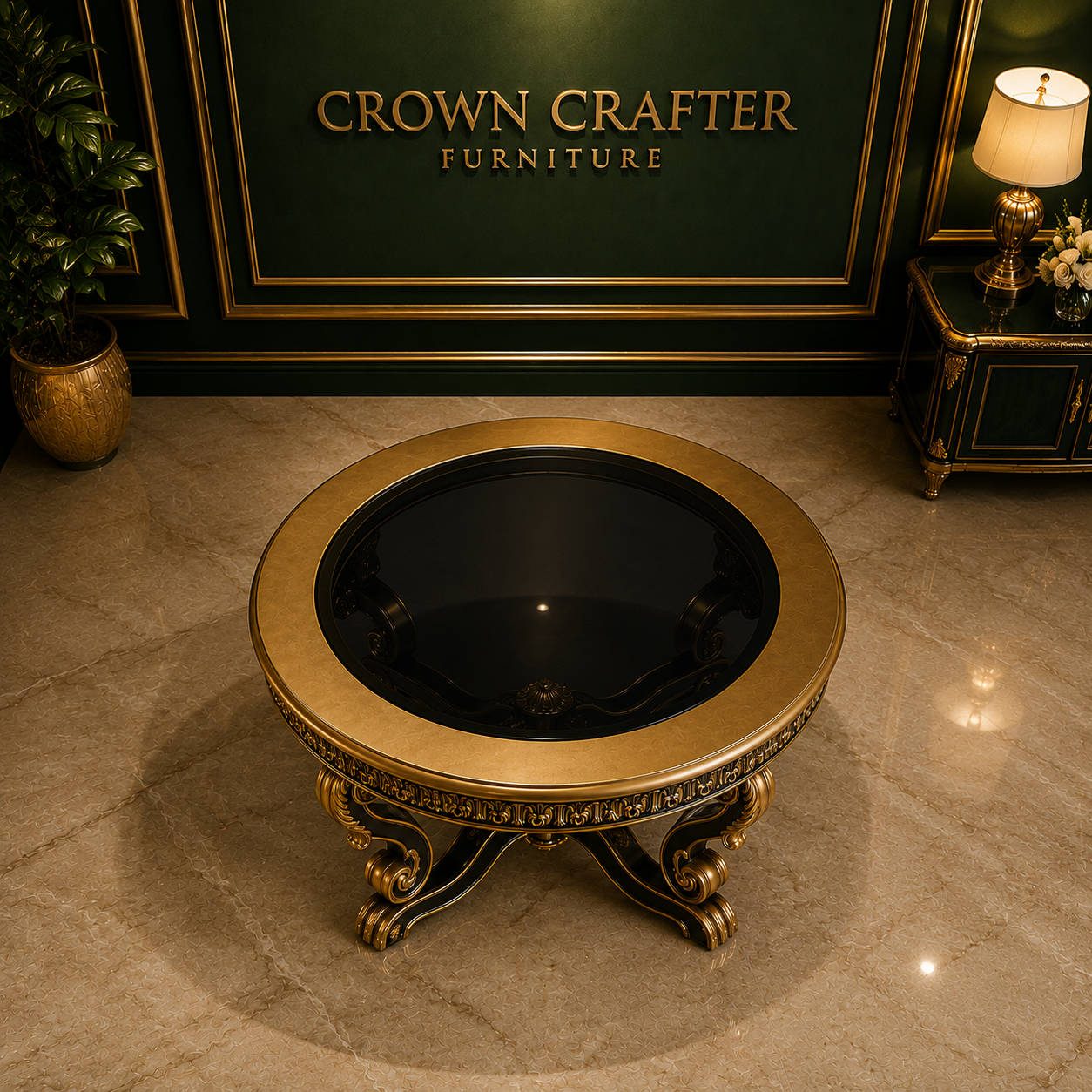 Royal Imperial Round Center Table