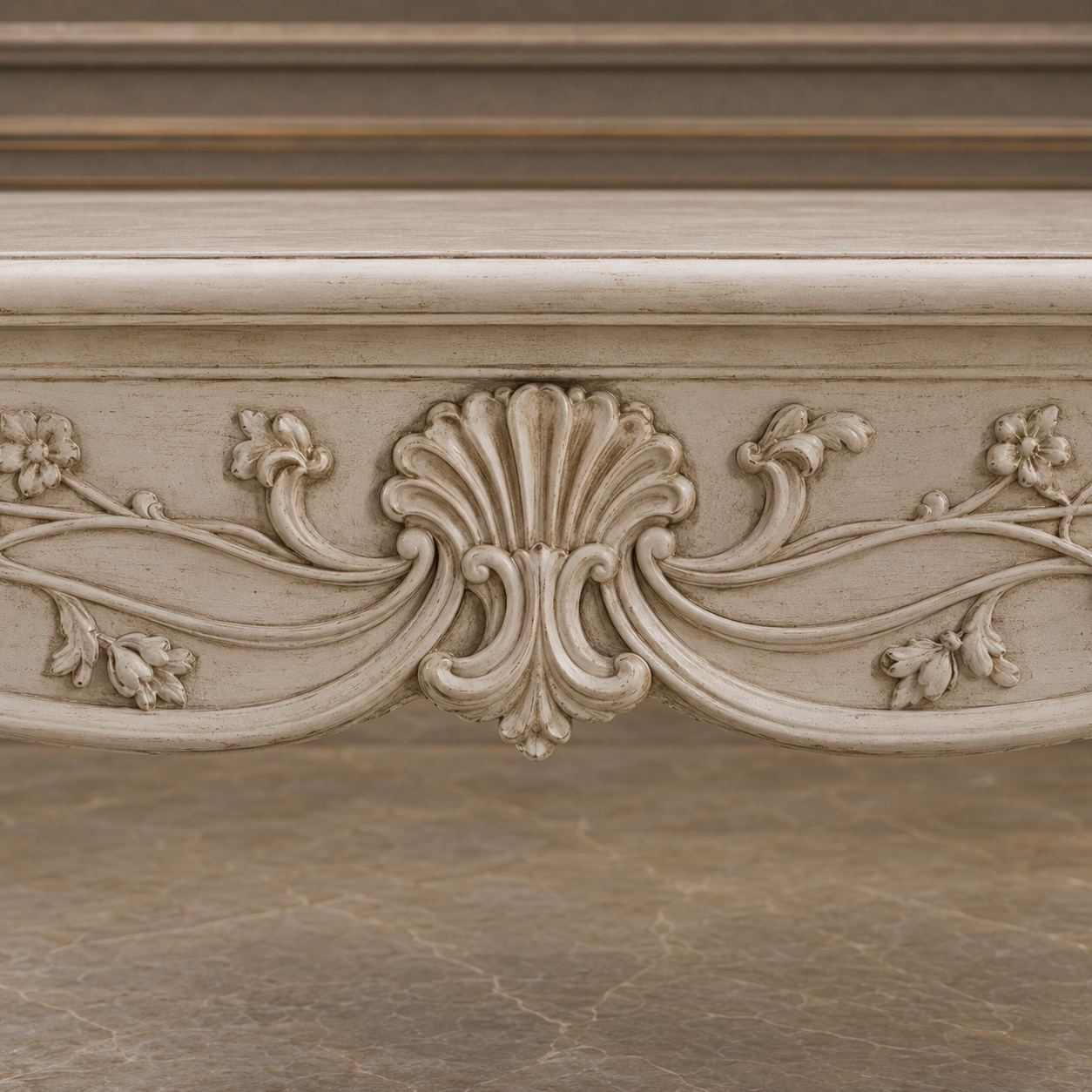 Imperial Elegance Hand-Carved Luxury Center Table
