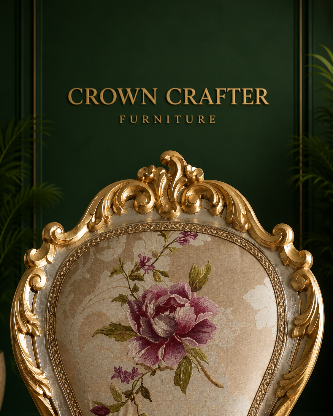 Royal Floral Luxury Dining Chair