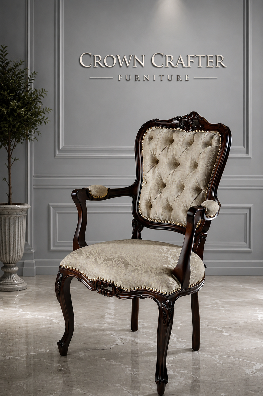 Royal Heritage Teakwood Dining Chair