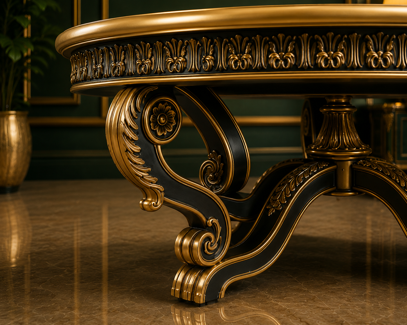 Royal Imperial Round Center Table