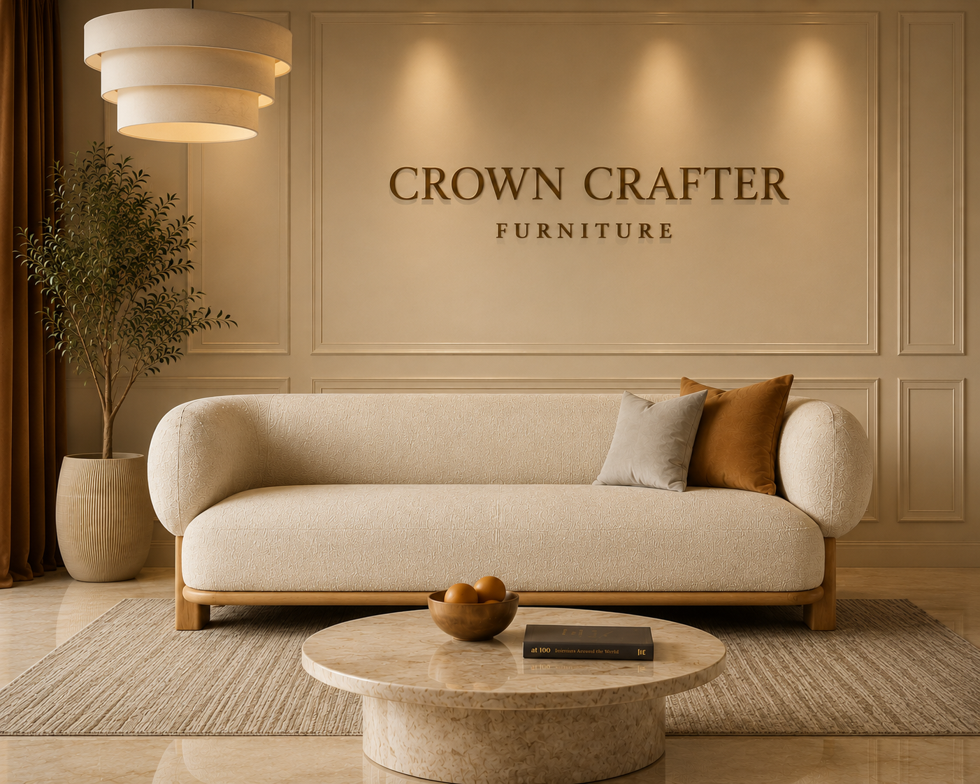   Modern Curved Sofa
