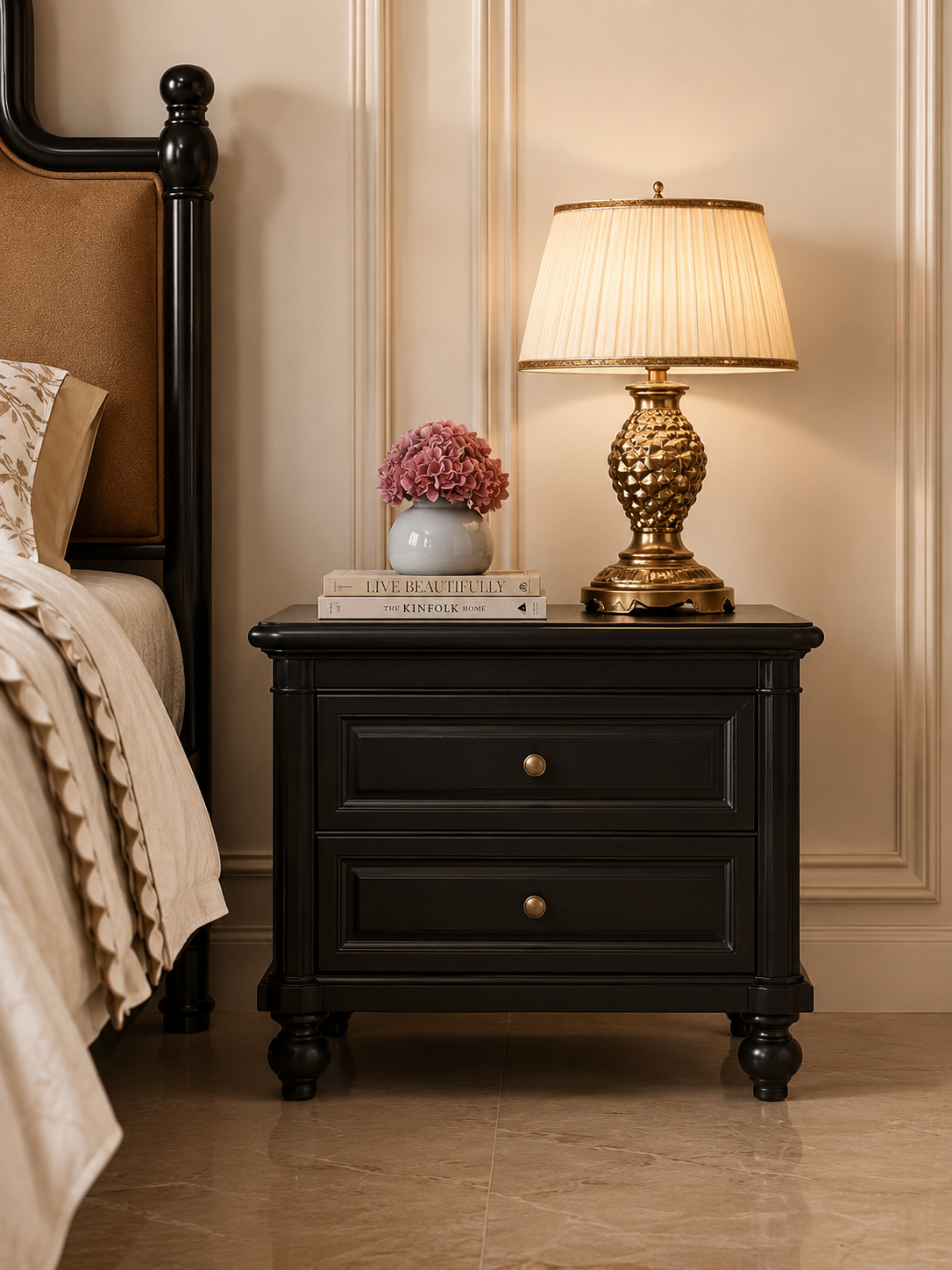 Royal Harmony Luxury Teakwood Bed