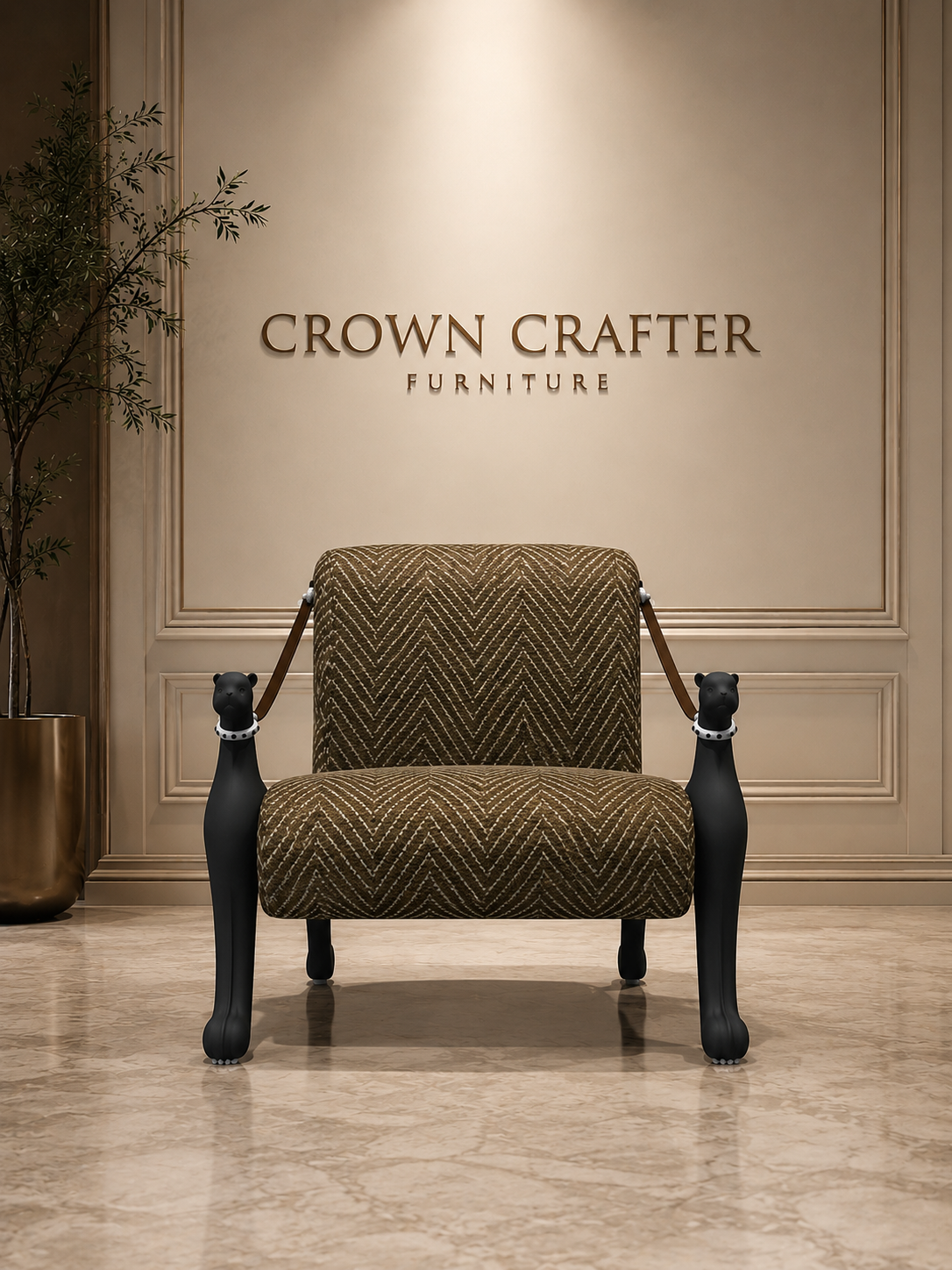Royal Panther Accent Lounge Chair