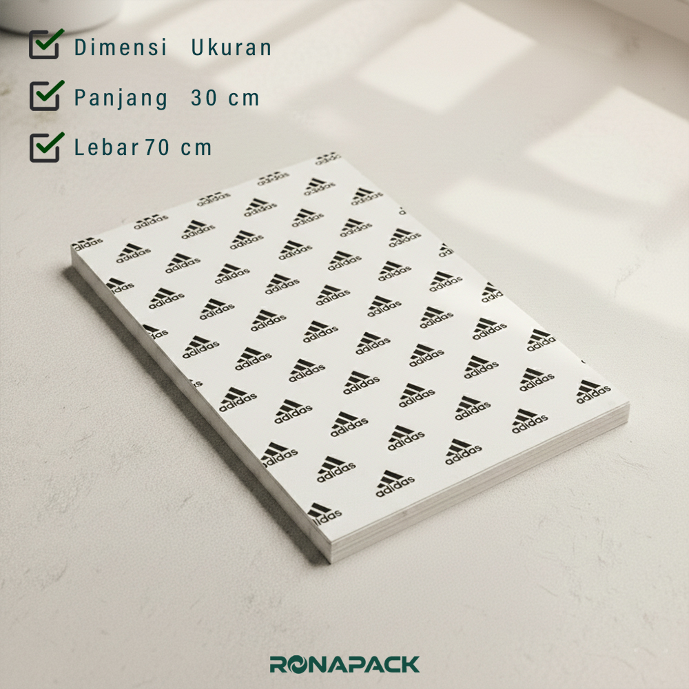 Doorslage Kertas Tisu Packaging Adidas