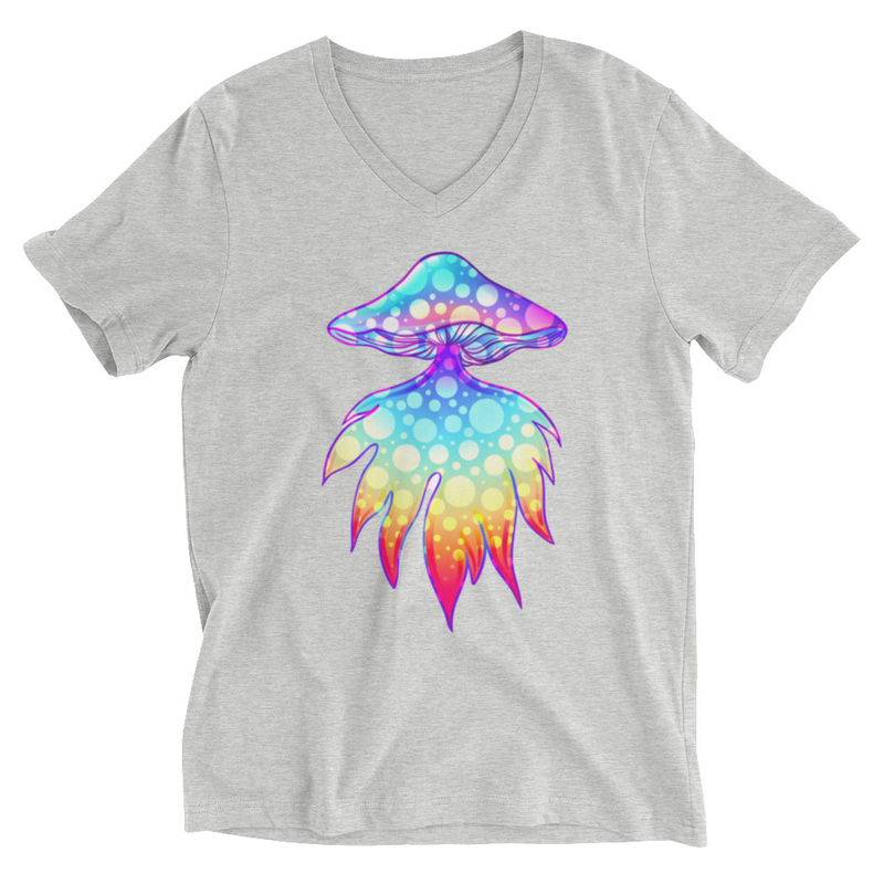 Unisex Short Sleeve V-Neck T-Shirt