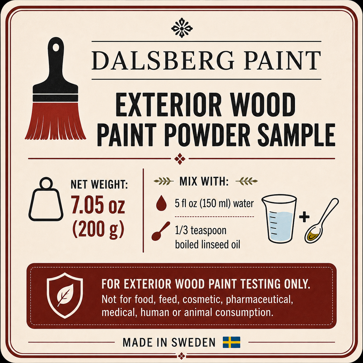 Color Test Kit – Real Wood Test (2 sq ft)
