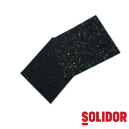 Guminis padas pjedestalui 210x210x3, SOLIDOR