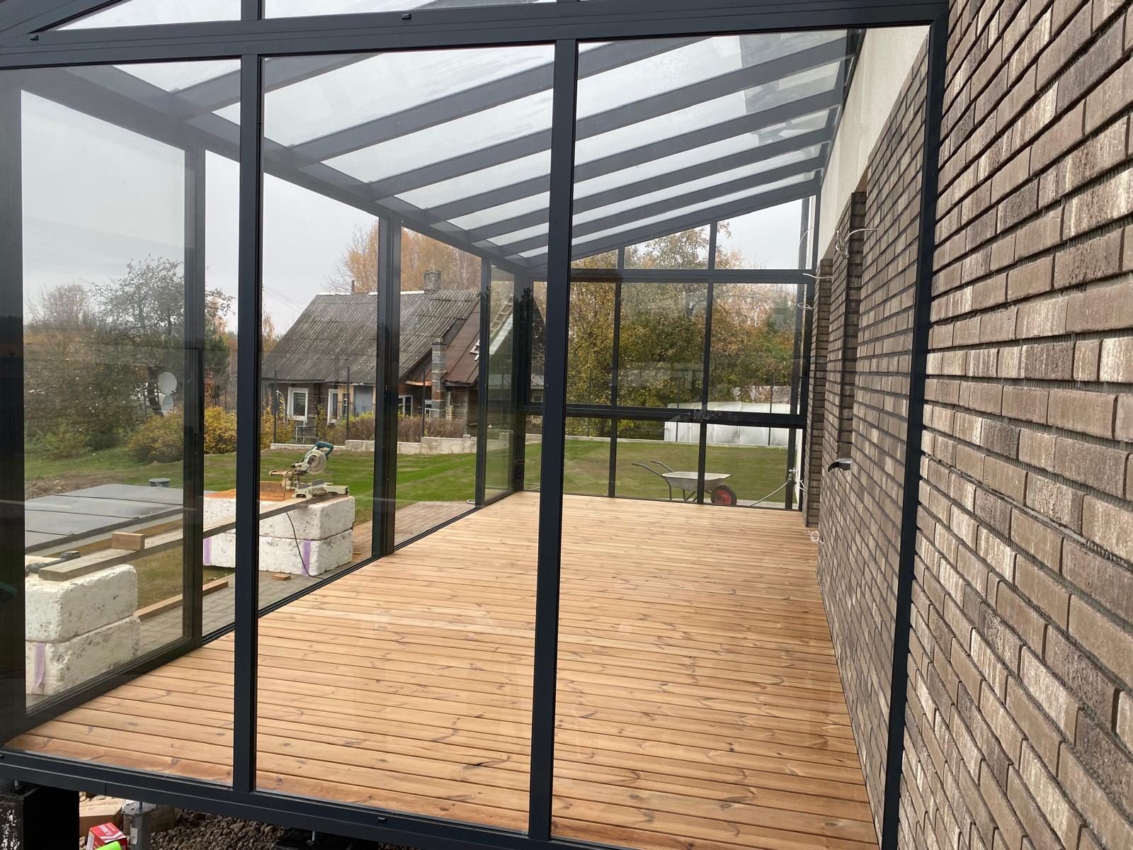 Termo pušies terasinė lenta 26x117x3600 