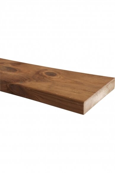 Lygi impregnuotos pušies lenta 28x120x3900