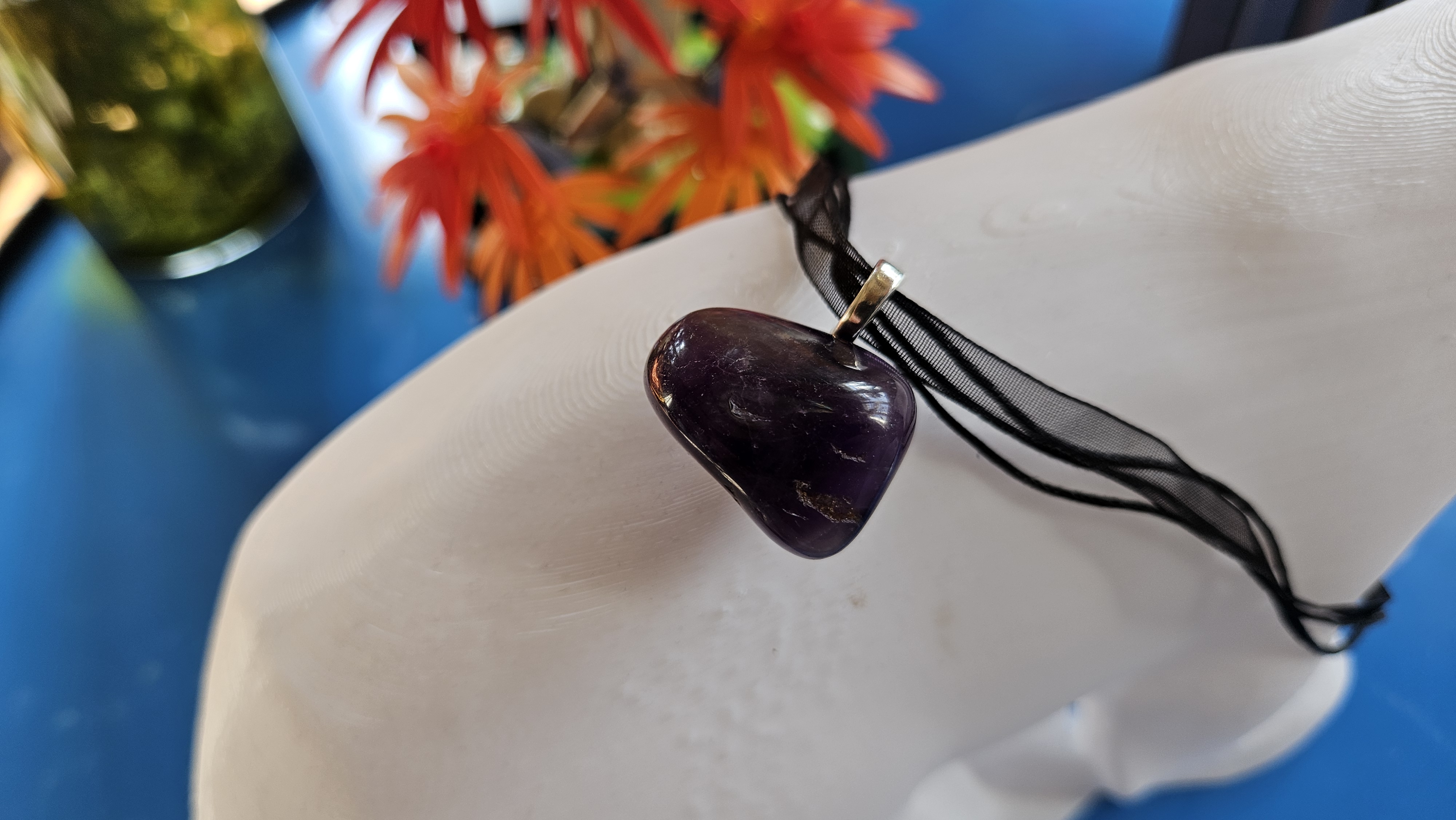 Collier en améthyste — Sérénité & douceur