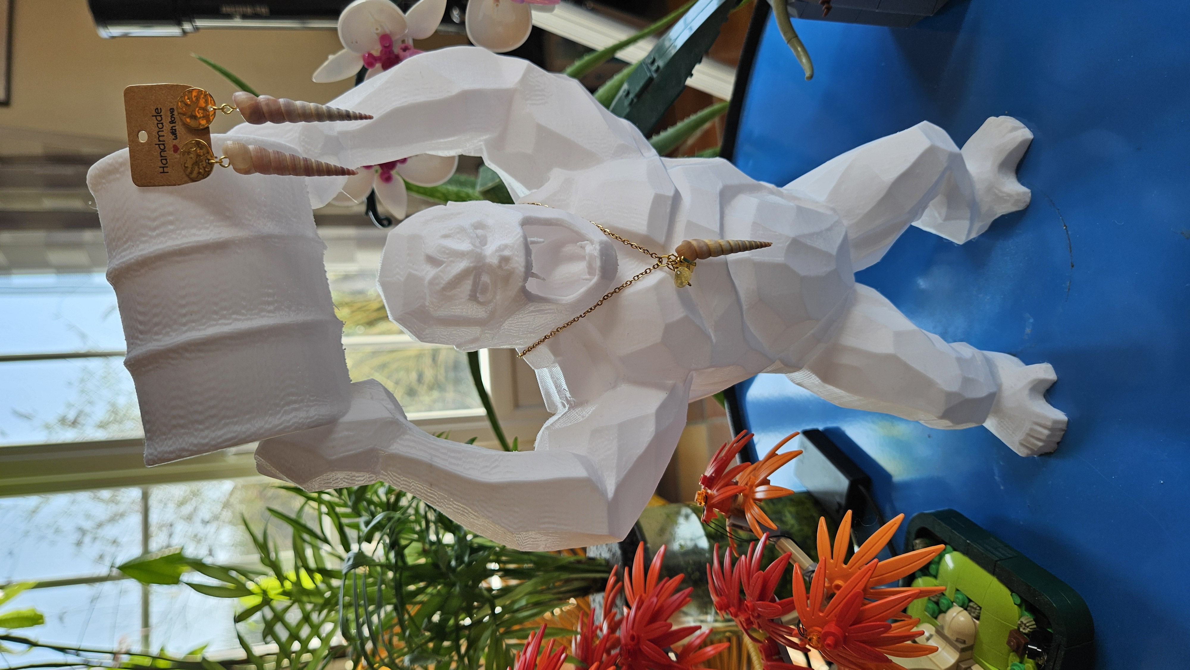 Collier chaîne dorée Turitella & citrine — Énergie solaire