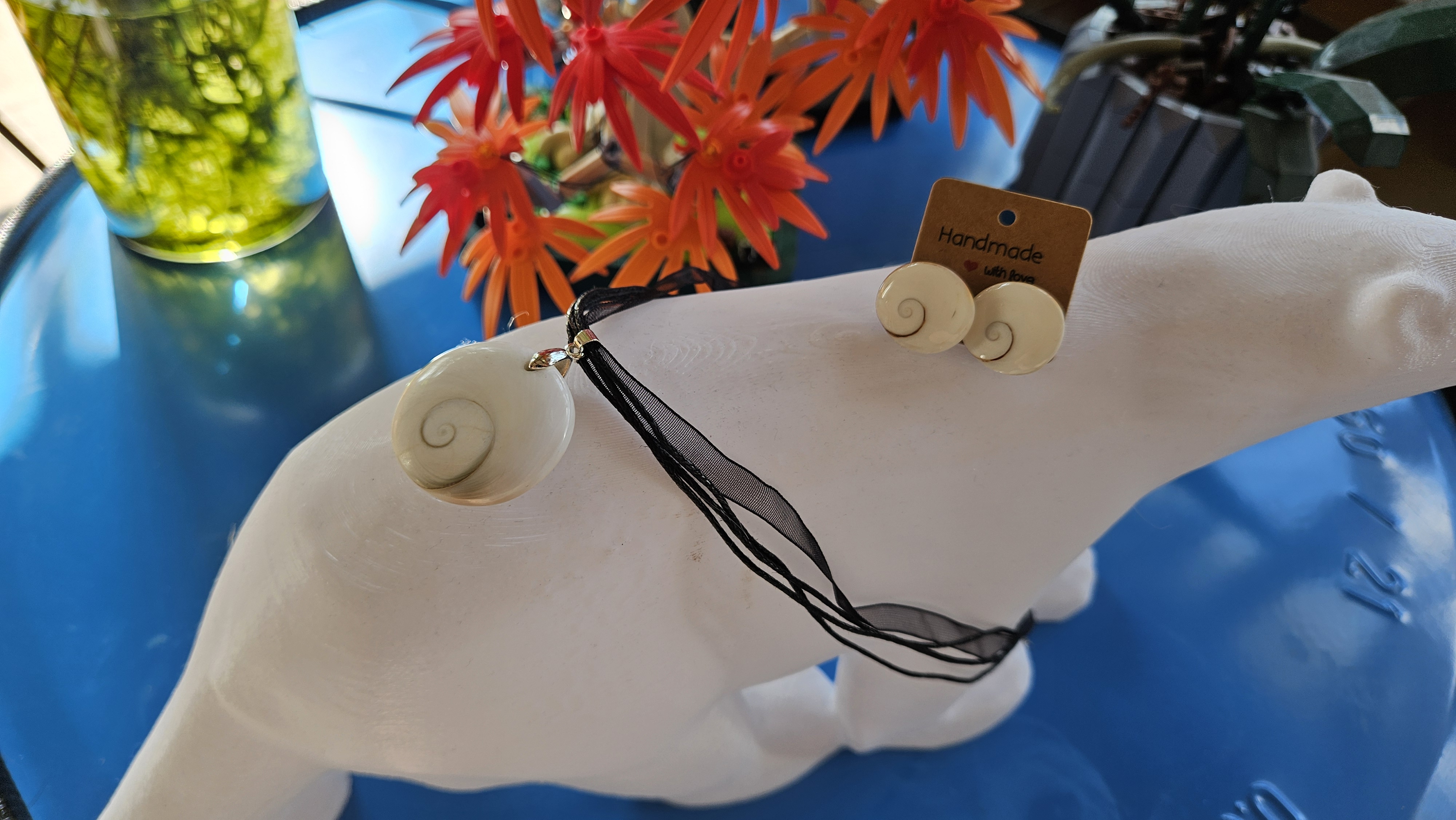 Boucles d’oreilles Sainte Lucie — Éclat naturel & symbolique