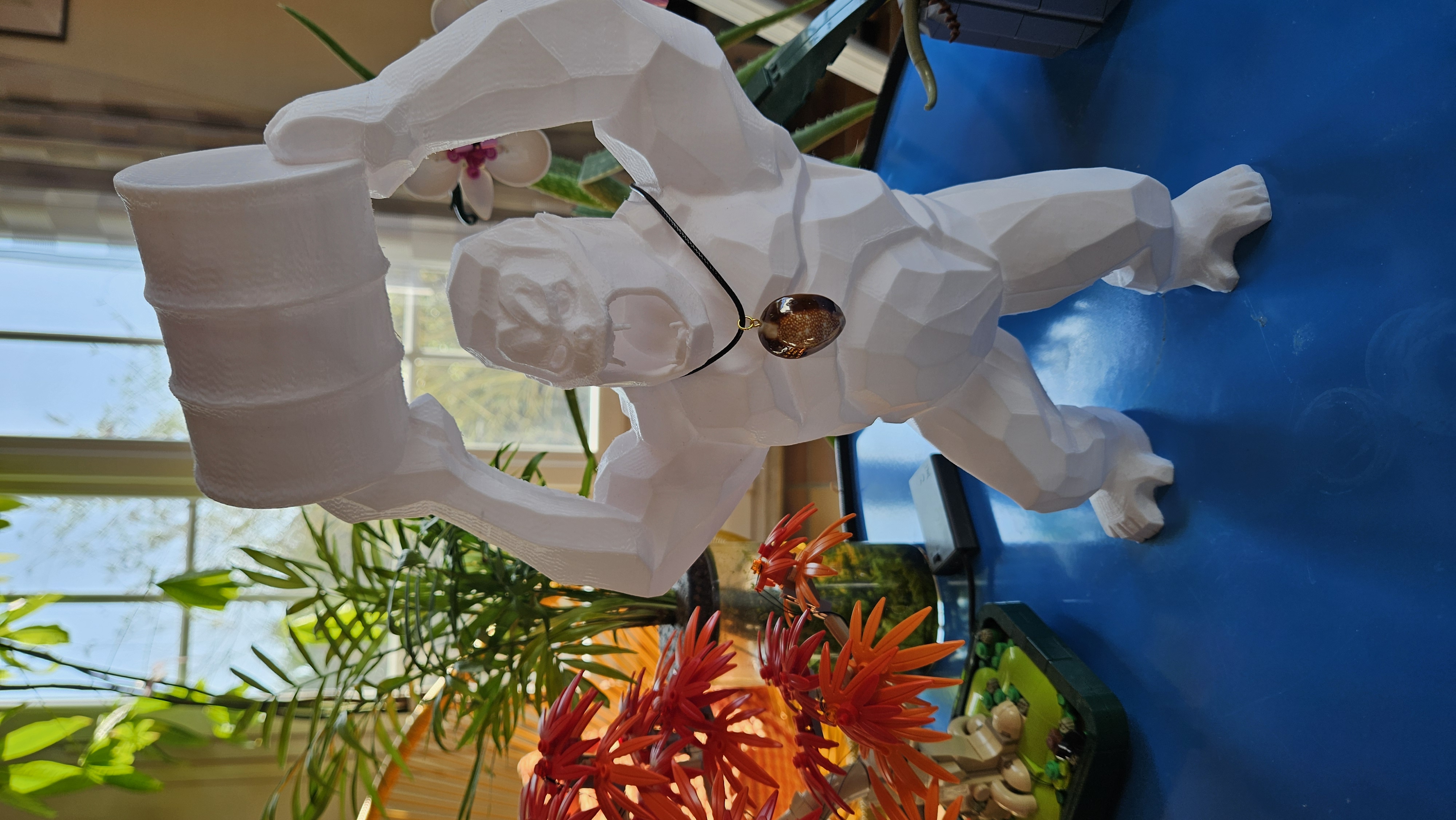 Collier “Peau de Serpent” — Porcelaine Cypraea Caputserpentis