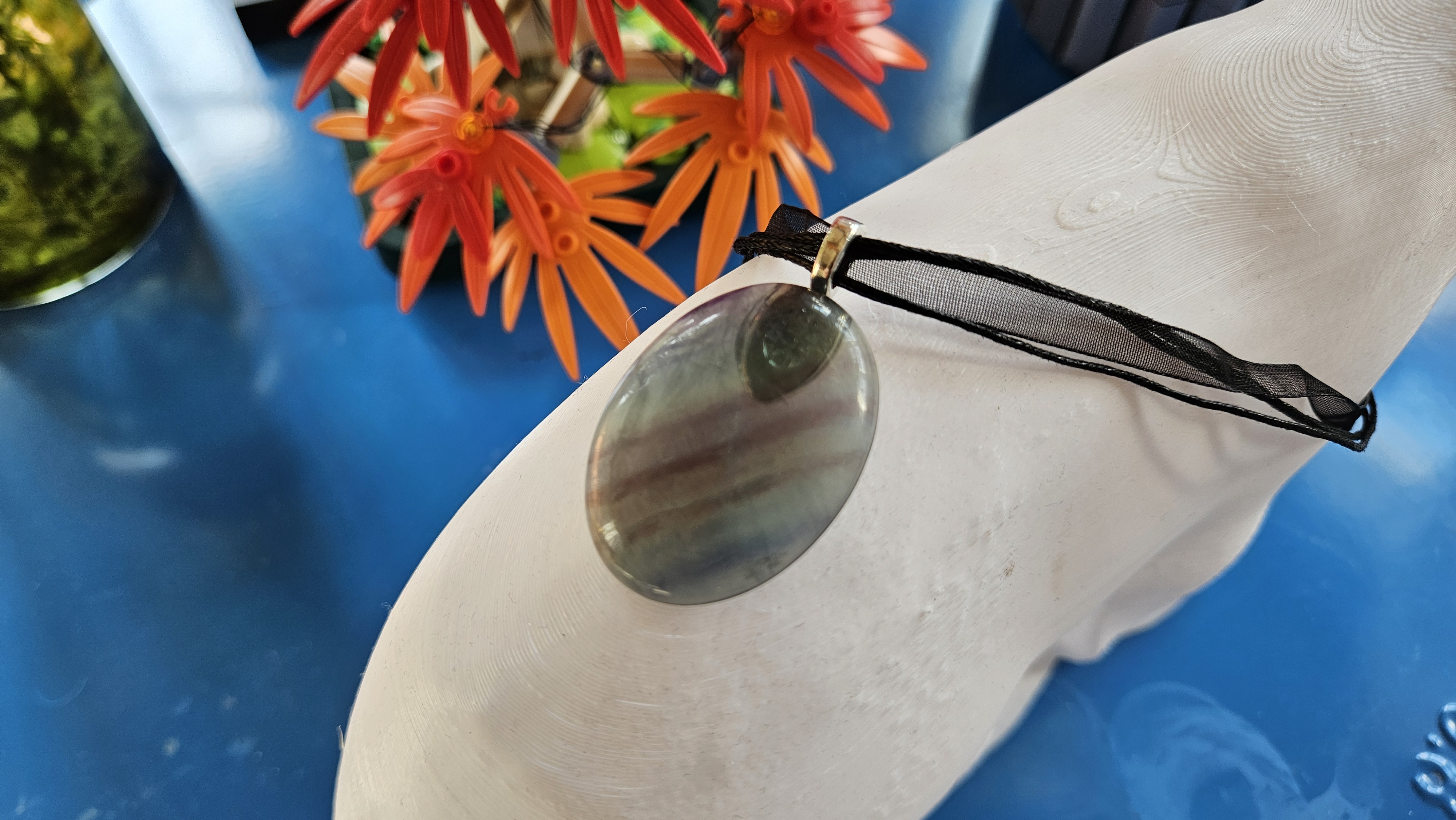 Collier en fluorite — Clarté & harmonie