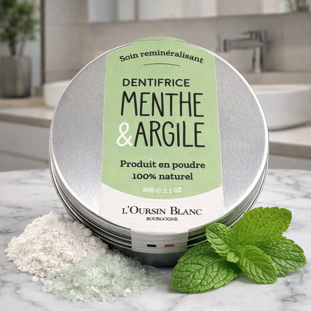Dentifrice Menthe & Argile
