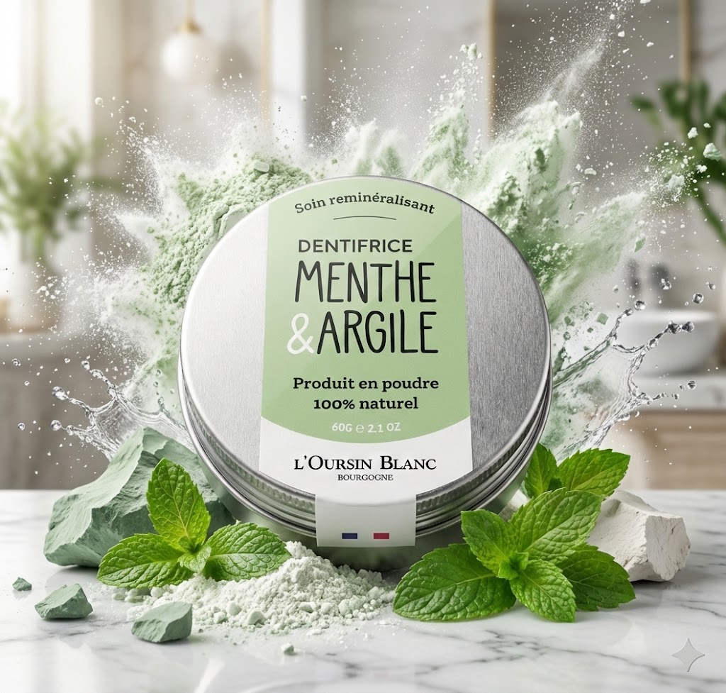 Dentifrice Menthe & Argile