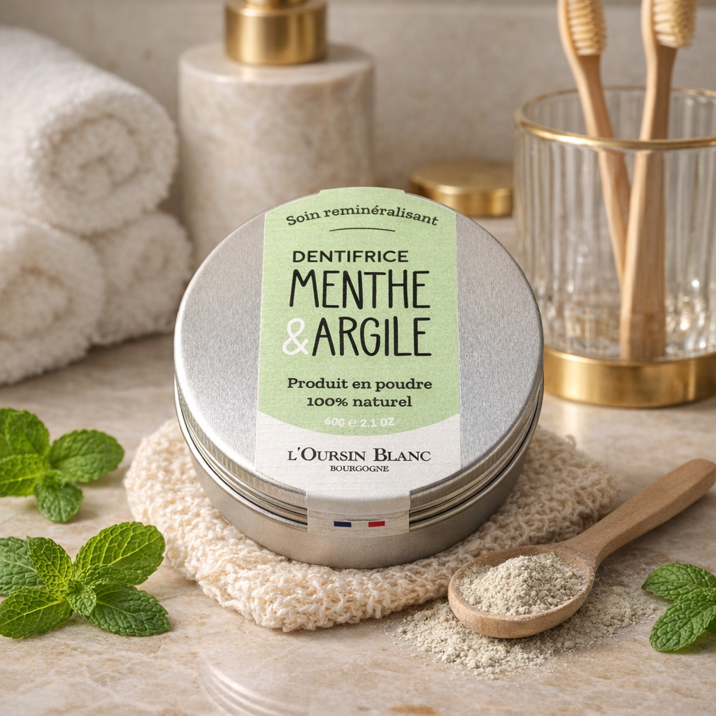 Dentifrice Menthe & Argile