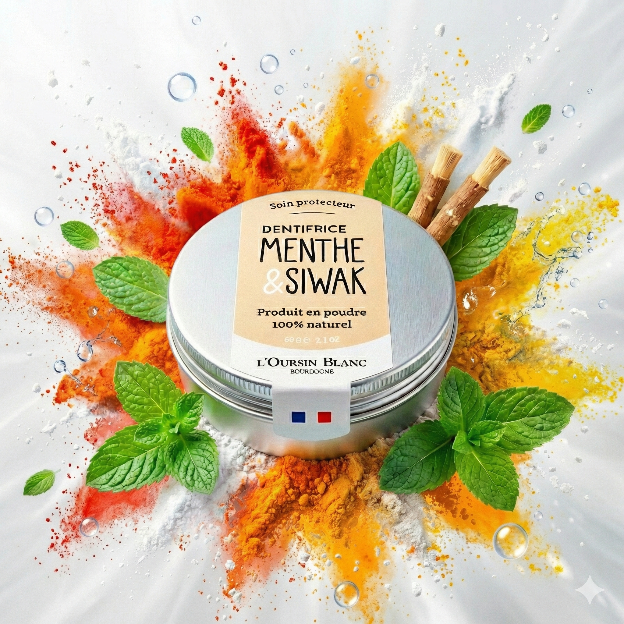 Dentifrice Menthe & Siwak