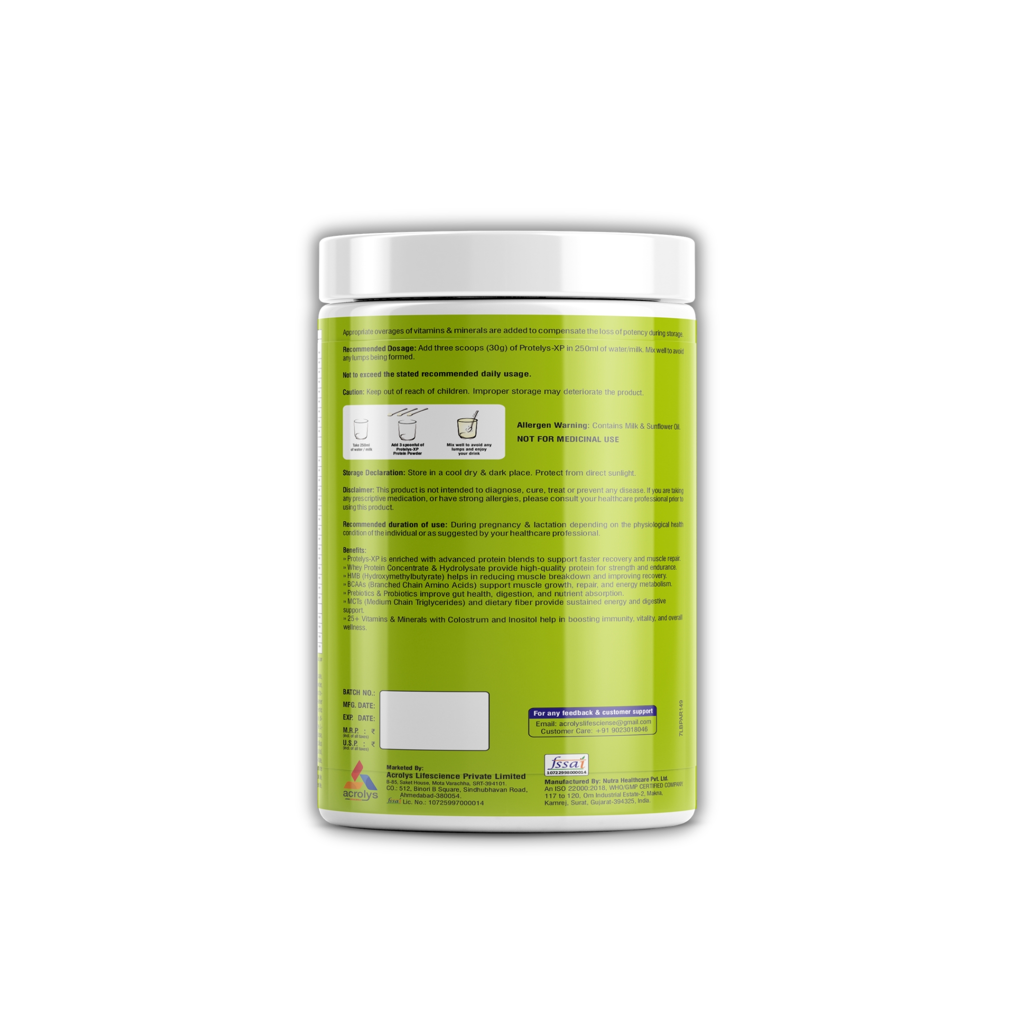 Protelys XP Protein Powder