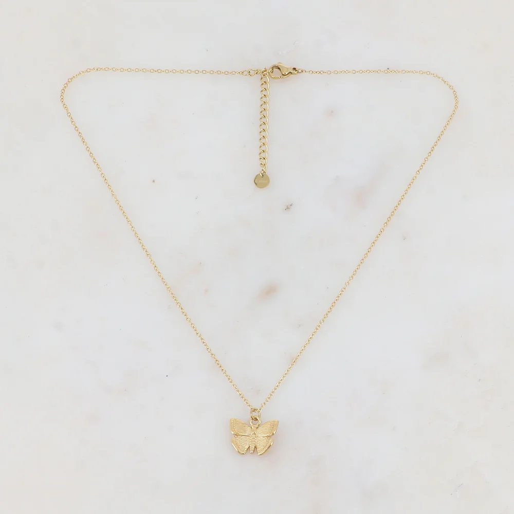 Collier Élise Papillon d’Or