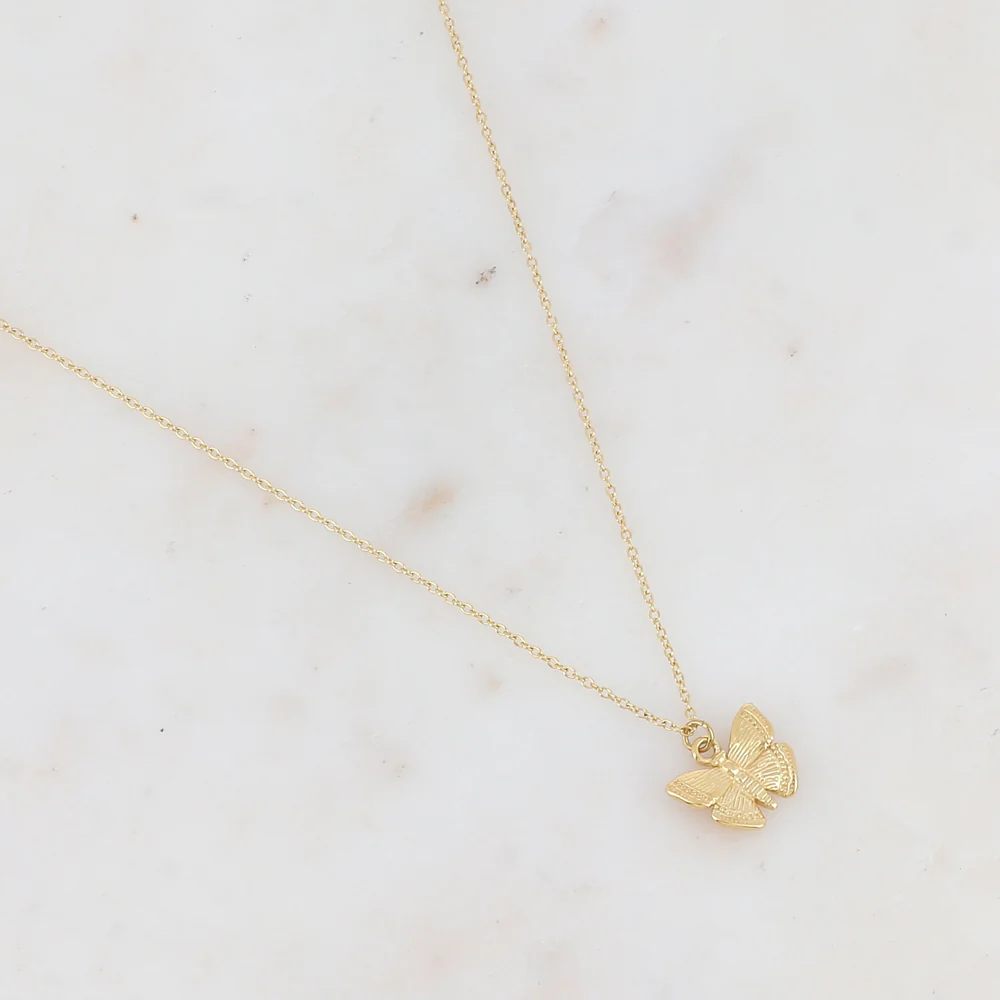 Collier Élise Papillon d’Or