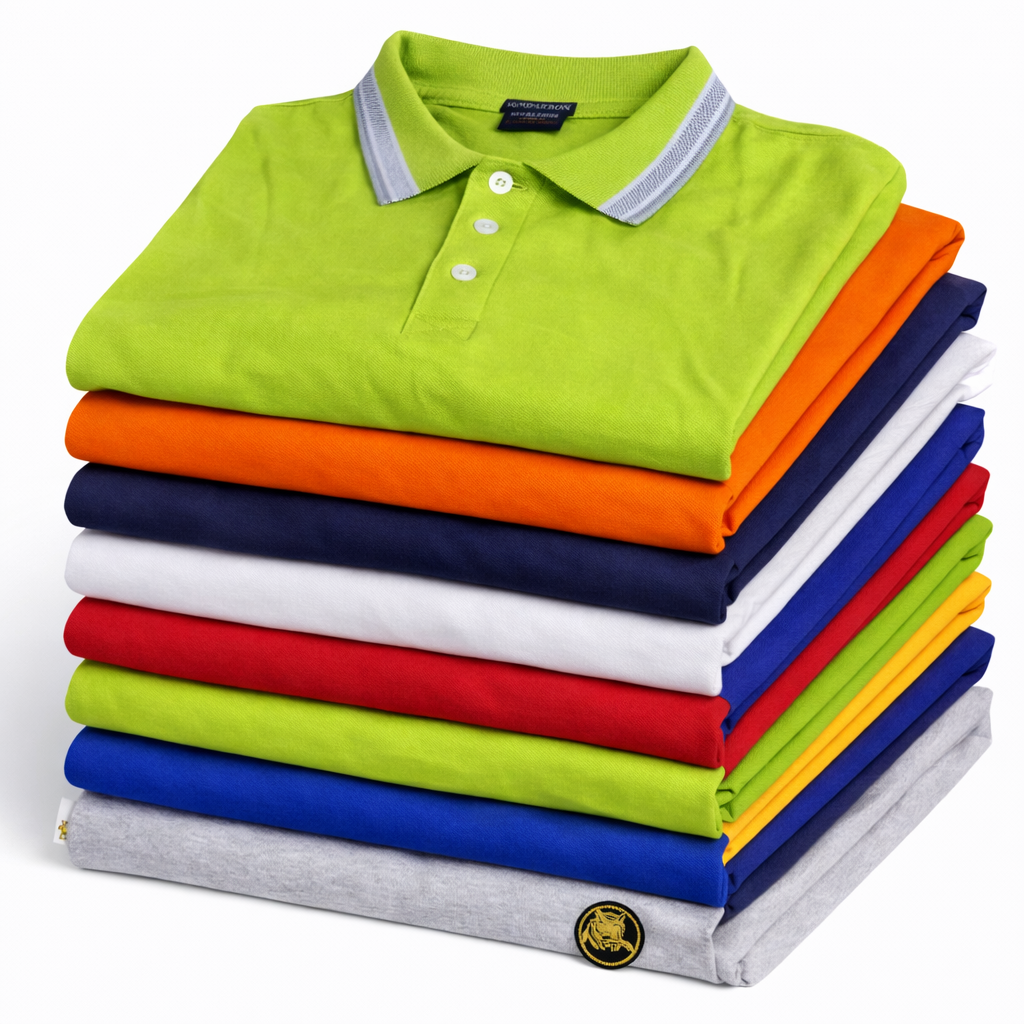 Classic White Polo T-Shirt