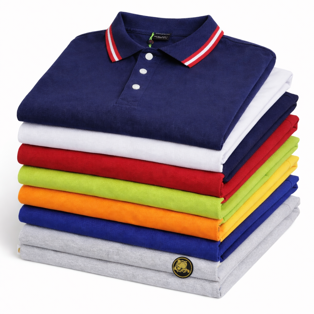 Classic White Polo T-Shirt