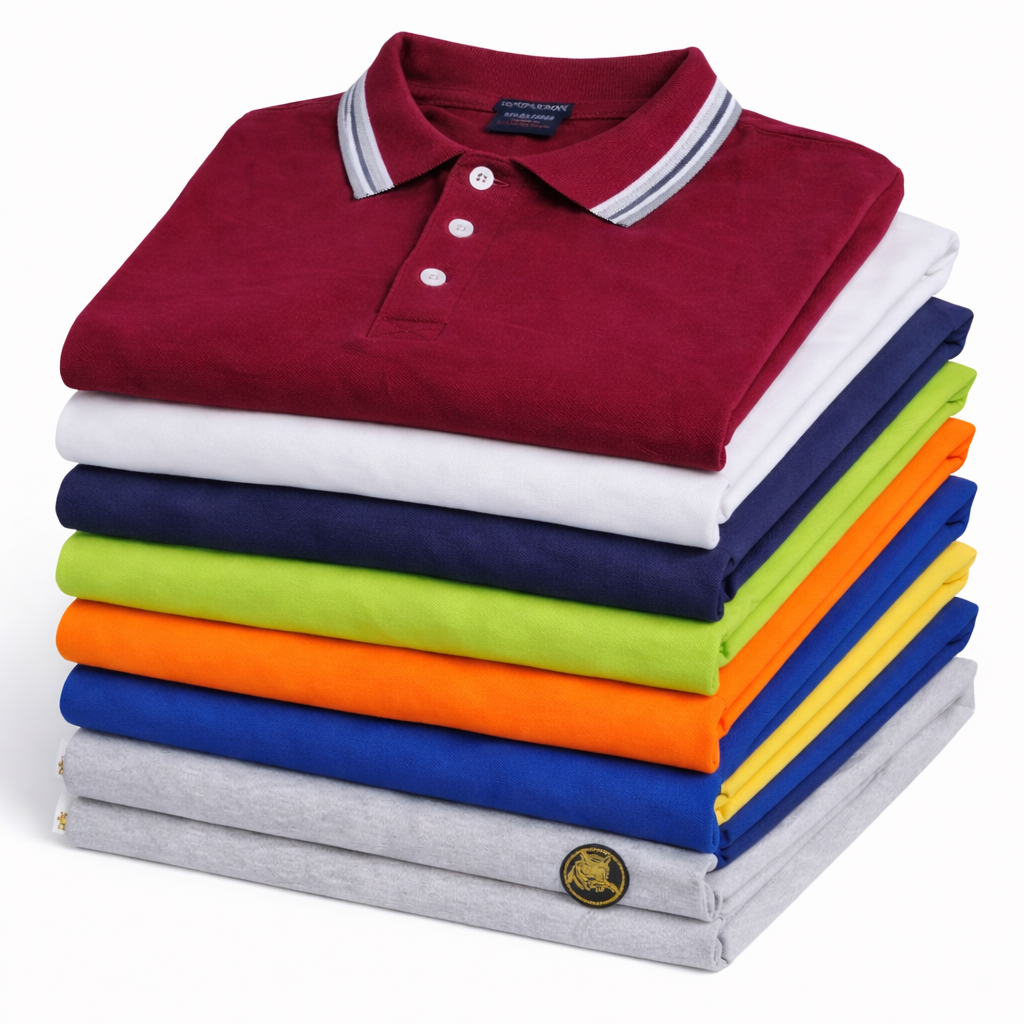 Classic White Polo T-Shirt