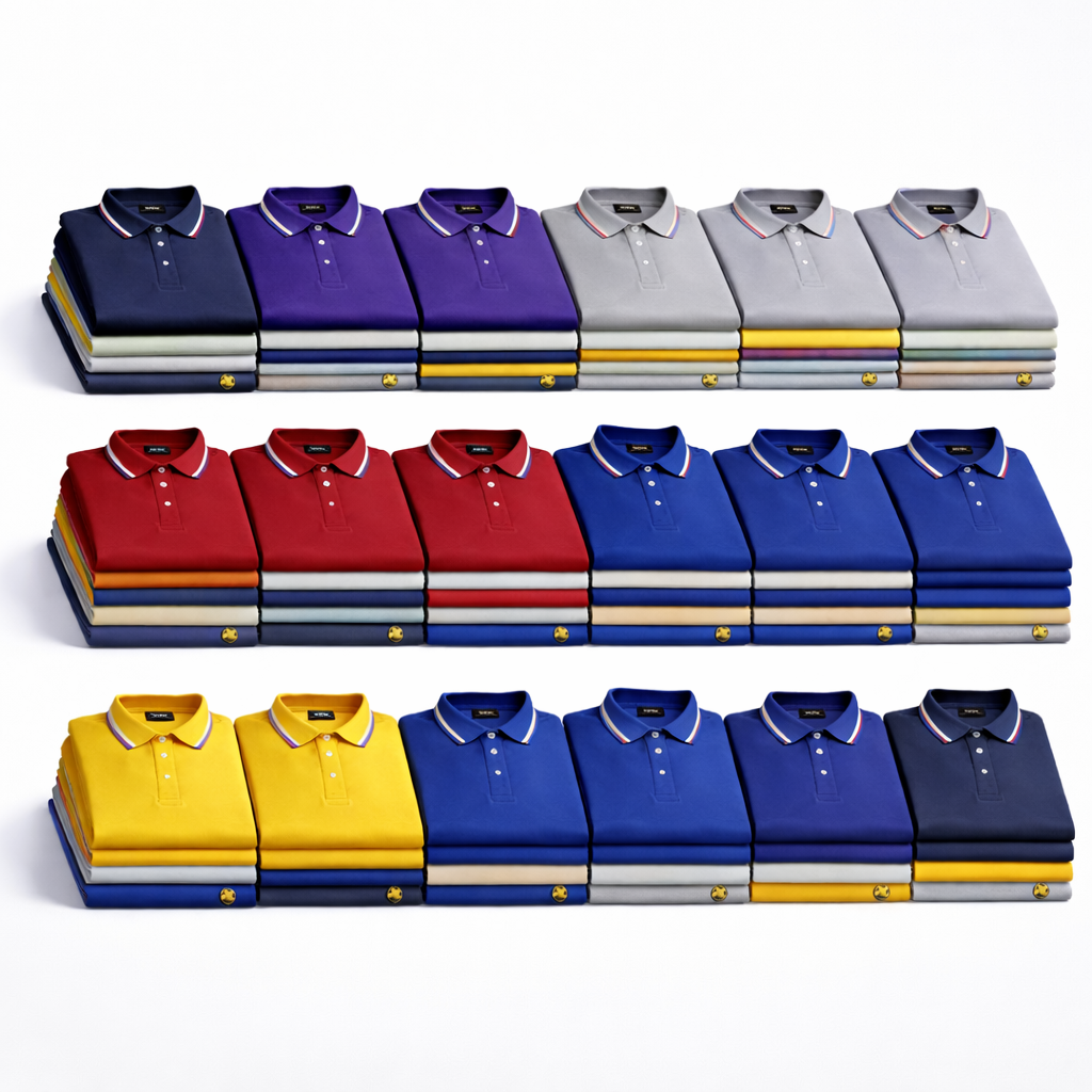 Men's Polo T-Shirt Blue