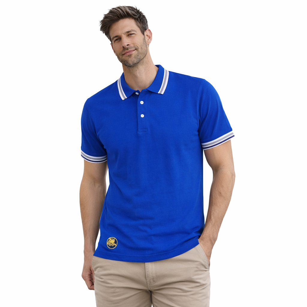 Men's Polo T-Shirt Blue