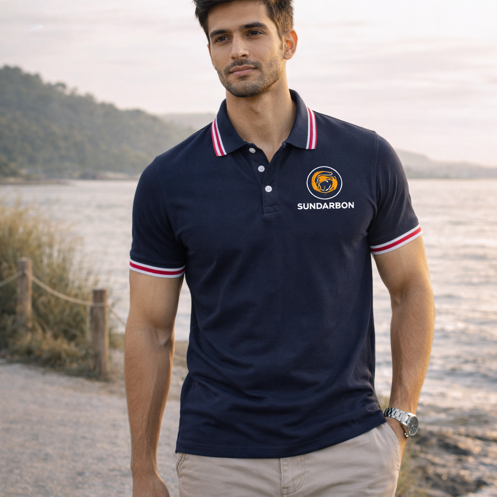 Men's Polo T-Shirt Black