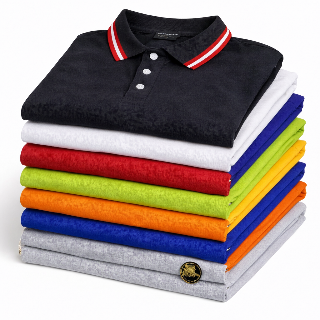 Men's Polo T-Shirt Black