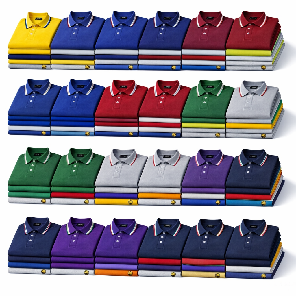 Men's Polo T-Shirt Black