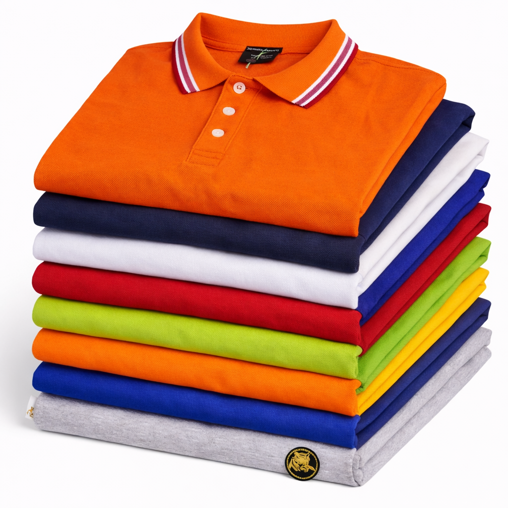 Classic White Polo T-Shirt