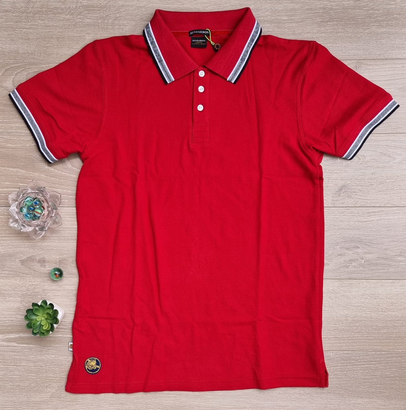 Men's Polo T-Shirt Red