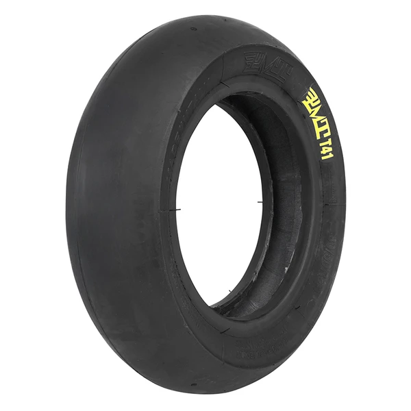 PNEU TROTTINETTE TUBELESS 80/50-6.5 PMT T41 SOFT RADIAL NOIR (SLICK RESERVE A LA COMPETITION) 