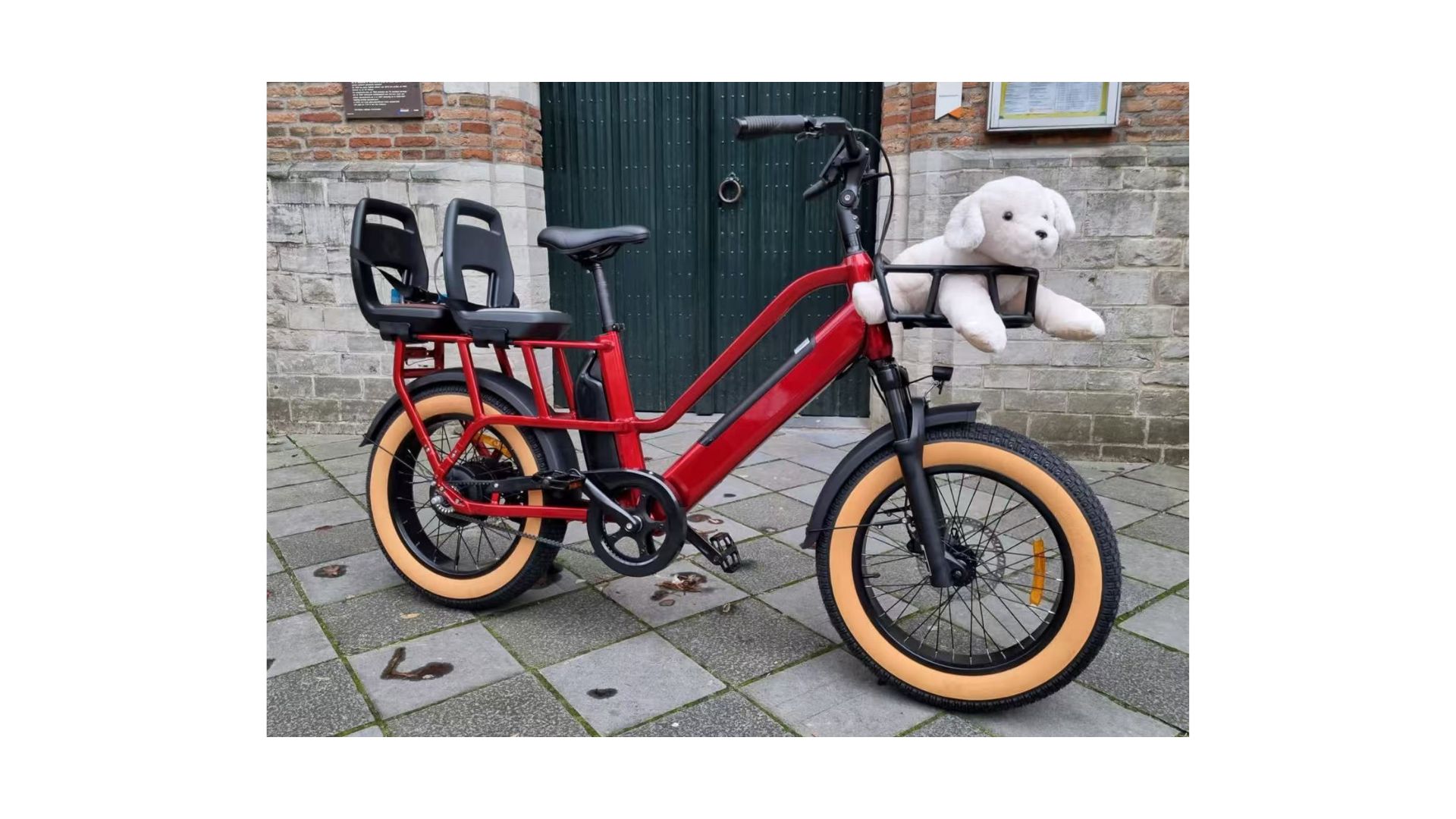Vélo Électrique CARGO FK7 – Double Batterie & Capacité Familiale