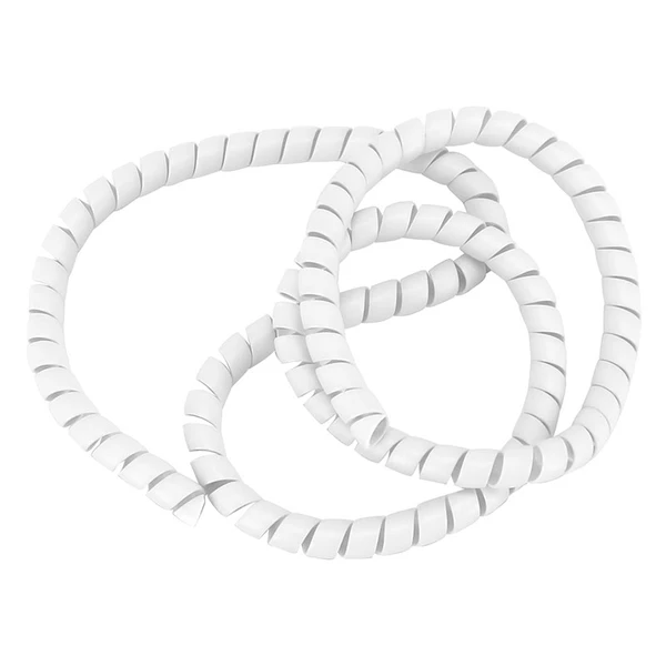 PROTEGE GAINE /FAISCEAU ELECTRIQUE POUR TROTTINETTE TYPE SPIRALE BLANC 110cm