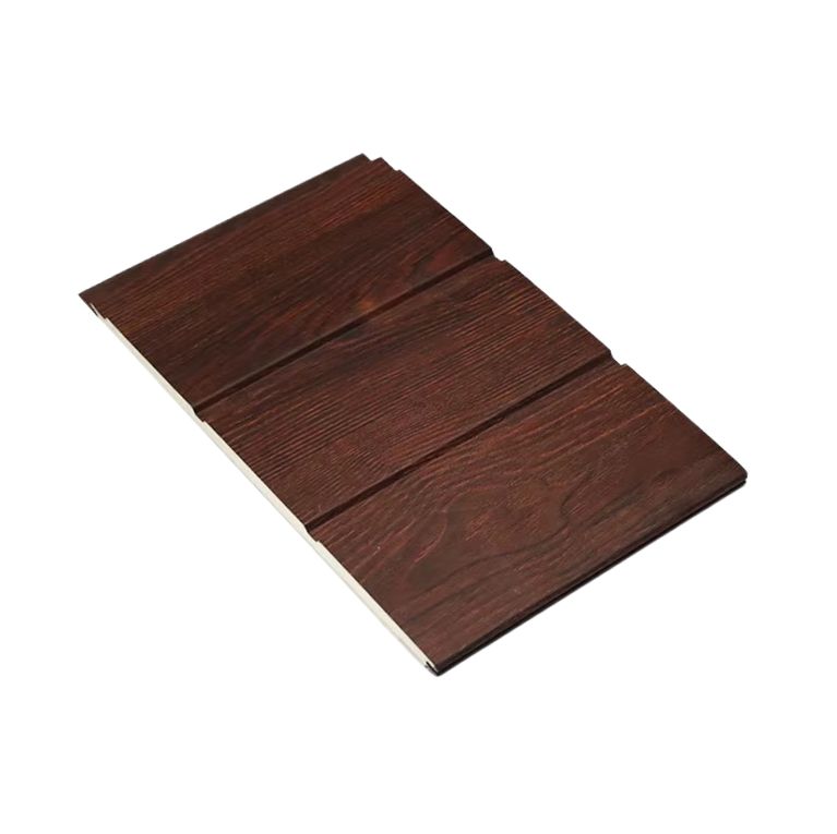 Painel Thermo Siding Amadeirado Escuro