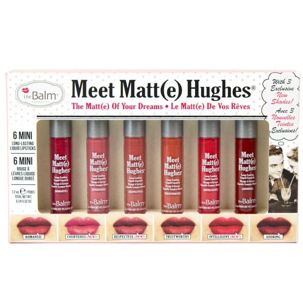 054 - Meet Matt(e) Hugues - 6 Mini rouge à lèvres liquide
