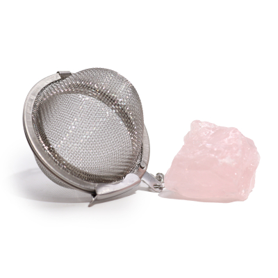 177 -  Infuseur Boule à Thé avec Pierre Précieuse 