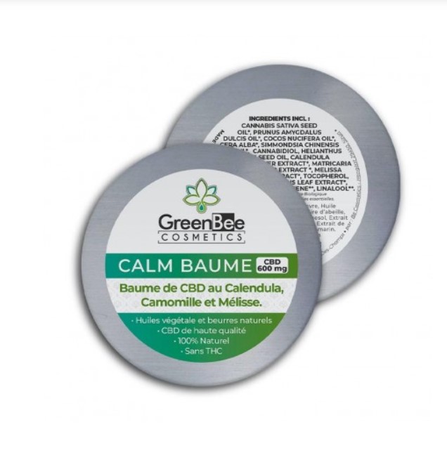 168 - Baume Green Be CBD 600mg 50ml