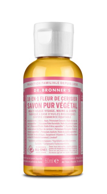 083 - Savon Liquide Pur Végétal - 18 en 1 - Multi-Usage 60ml