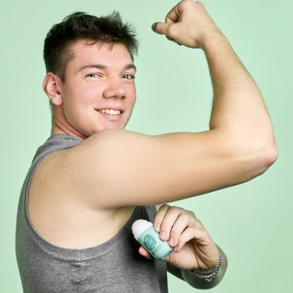 075 - Applicateur à Bille pour Déodorant Réutilisable (vide)