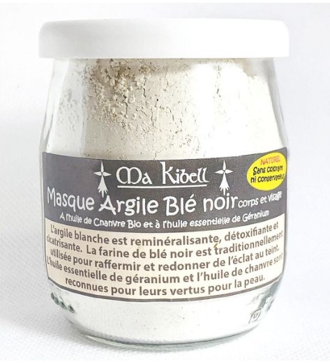 153 - Masque Argile et Blé Noir 80gr