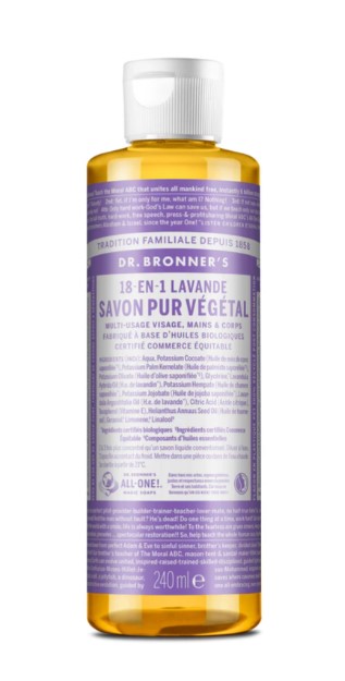 080 - Savon Liquide Pur Végétal - 18 en 1 -  Multi-Usage 240ml