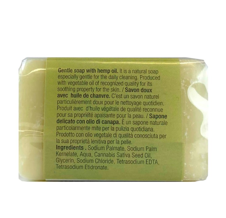 132 - Gentle Soap - Savon Doux à l'huile de Chanvre - 100gr