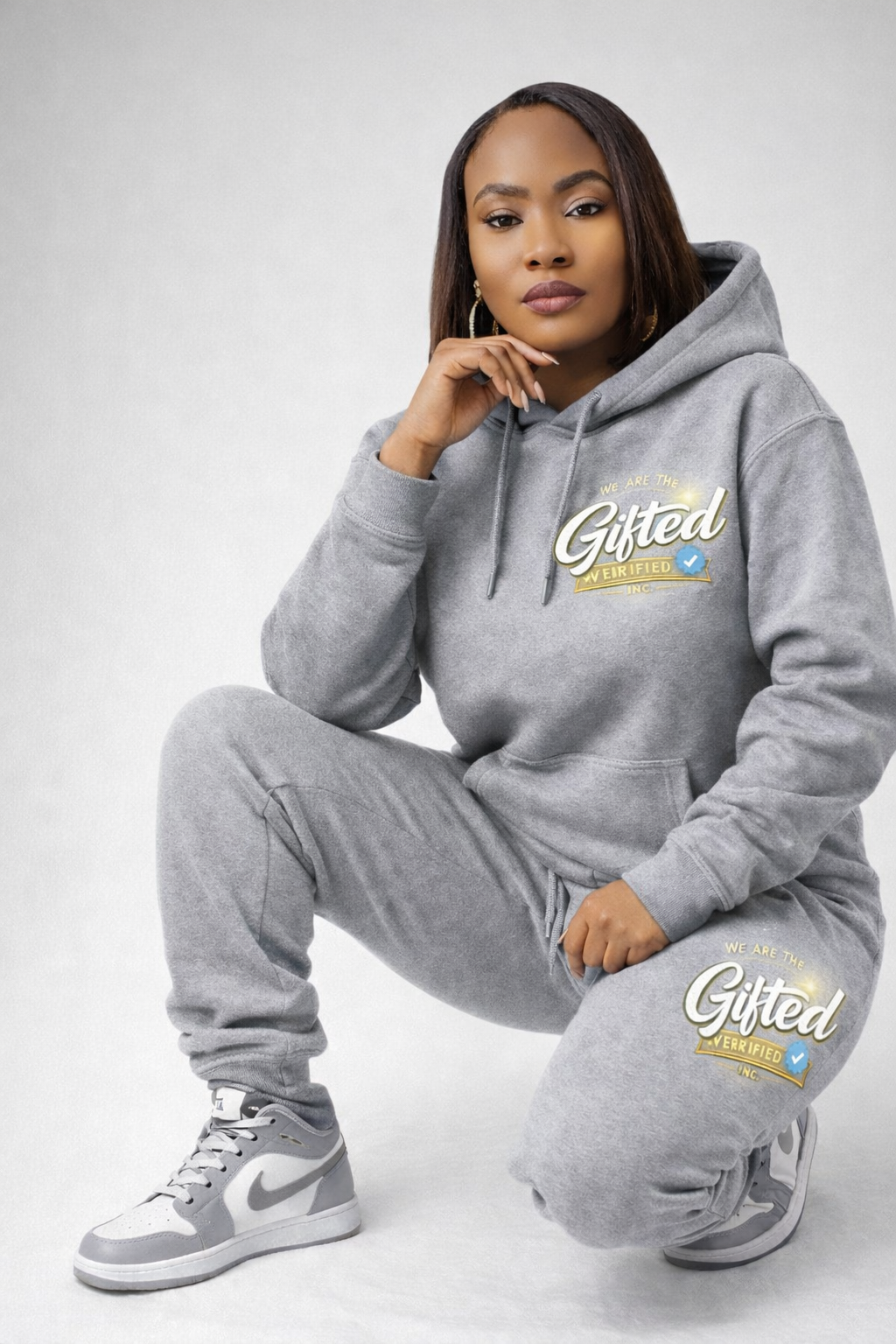 Gifted Verified™ Signature Sweatsuit – Royal Blue