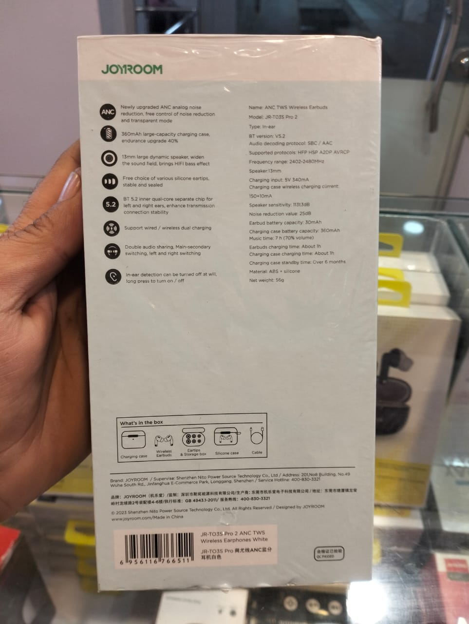 ANC TWS Wireless Earbuds